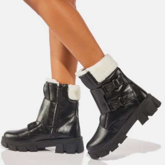 WHAT THE WEATHER  Combat Boots ( BRAND NEW !!!! ) - Picture 3 of 6